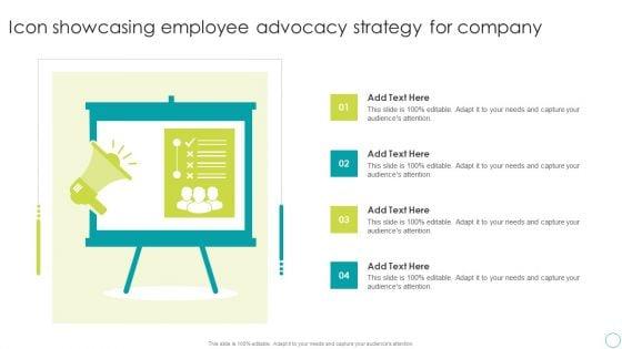 Icon_Showcasing_Employee_Advocacy_Strategy_For_Company_Diagrams_PDF_Slide_1.jpg
