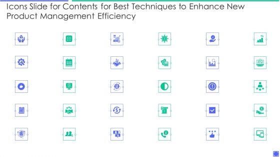 Icons_Slide_For_Contents_For_Best_Techniques_To_Enhance_New_Product_Management_Efficiency_Graphics_PDF_Slide_1.jpg