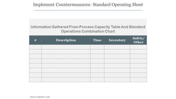 Implement_Countermeasures_Standard_Operating_Sheet_Ppt_PowerPoint_Presentation_Infographics_Slide_1.jpg