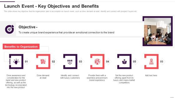 Implementation Plan For New Product Launch Launch Event Key Objectives And Benefits Clipart PDF Implementation Plan For New Product Launch Launch Event Key Objectives And Benefits Clipart PDF