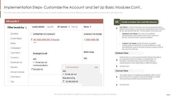 Implementation_Steps_Customize_The_Account_And_Set_Up_Basic_Modules_Clipart_PDF_Slide_3.jpg