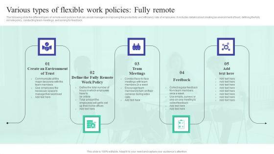 Implementing_Adaptive_Work_Arrangements_Various_Types_Of_Flexible_Work_Policies_Fully_Remote_Information_PDF_Slide_1.jpg