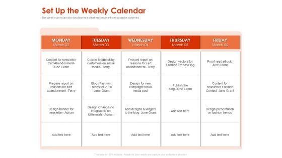 Implementing_Agile_Marketing_In_Your_Organization_Set_Up_The_Weekly_Calendar_Ppt_Pictures_Outline_PDF_Slide_1.jpg