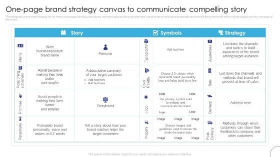 Implementing_Brand_Leadership_One_Page_Brand_Strategy_Canvas_To_Communicate_Elements_PDF_Slide_1.jpg