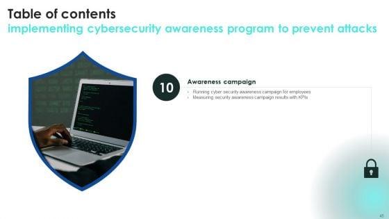 Implementing_Cybersecurity_Awareness_Program_To_Prevent_Attacks_Ppt_PowerPoint_Presentation_Complete_Deck_With_Slides_Slide_45.jpg