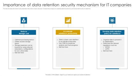 Importance_Of_Data_Retention_Security_Mechanism_For_It_Companies_Professional_PDF_Slide_1.jpg