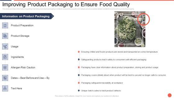 Improving Product Packaging To Ensure Food Quality Assuring Food Quality And Hygiene Topics PDF Improving Product Packaging To Ensure Food Quality Assuring Food Quality And Hygiene Topics PDF