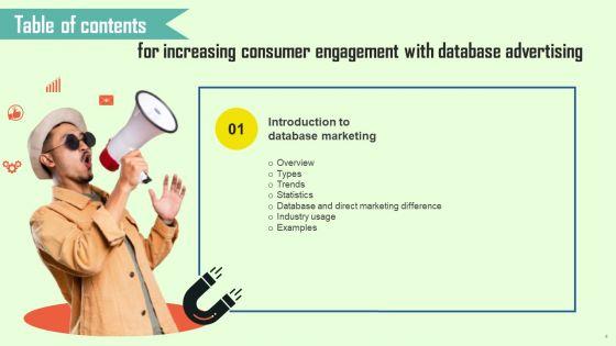 Increasing_Consumer_Engagement_With_Database_Advertising_Ppt_PowerPoint_Presentation_Complete_Deck_With_Slides_Slide_4.jpg