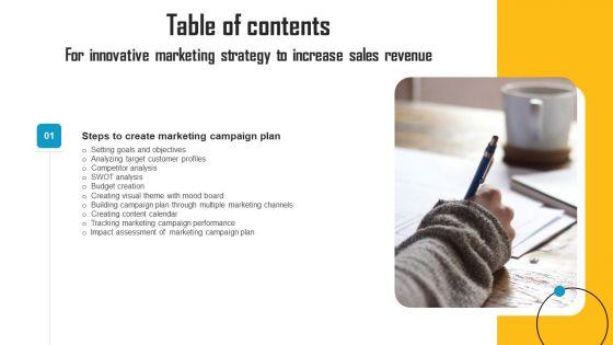 Innovative_Marketing_Strategy_To_Increase_Sales_Revenue_Table_Of_Contents_Slides_PDF_Slide_1.jpg