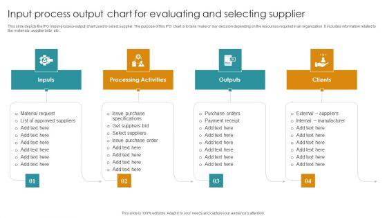Input_Process_Output_Chart_For_Evaluating_And_Selecting_Supplier_Icons_PDF_Slide_1.jpg