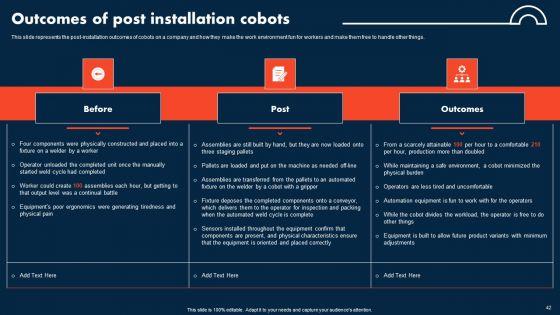 Integrating_COBOTS_To_Improve_Business_Processes_Ppt_PowerPoint_Presentation_Complete_Deck_With_Slides_Slide_42.jpg