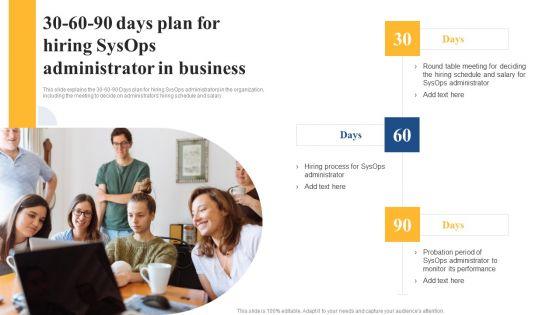 Integrating_Sysops_To_Enhance_Process_Efficiency_30_60_90_Days_Plan_For_Hiring_Sysops_Sample_PDF_Slide_1.jpg