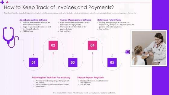 Integration_Of_Healthcare_Center_Administration_System_How_To_Keep_Track_Of_Invoices_And_Payments_Demonstration_PDF_Slide_1.jpg