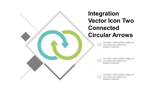 Integration_Vector_Icon_Two_Connected_Circular_Arrows_Ppt_PowerPoint_Presentation_Summary_Aids_Slide_1.jpg