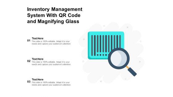 Inventory Management System With Qr Code And Magnifying Glass Ppt PowerPoint Presentation Gallery Example File PDF Inventory Management System With Qr Code And Magnifying Glass Ppt PowerPoint Presentation Gallery Example File PDF