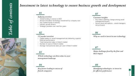 Investment_In_Latest_Technology_To_Ensure_Business_Growth_And_Development_Ppt_PowerPoint_Presentation_Complete_Deck_With_Slides_Slide_3.jpg