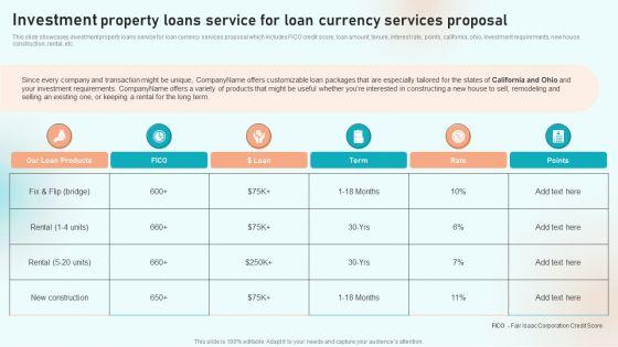 Investment_Property_Loans_Service_For_Loan_Currency_Services_Proposal_Ppt_Layouts_Graphics_Example_PDF_Slide_1.jpg