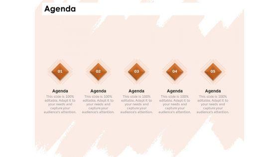 Investor_Deck_For_Capital_Generation_From_Substitute_Funding_Options_Agenda_Management_Ideas_PDF_Slide_1.jpg