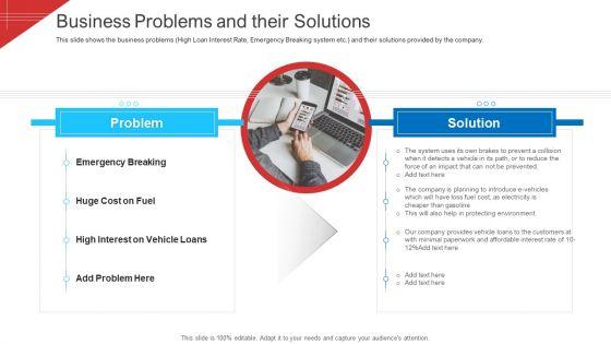 Investor_Deck_To_Arrange_Funds_From_Short_Term_Loan_Business_Problems_And_Their_Solutions_Rules_PDF_Slide_1.jpg