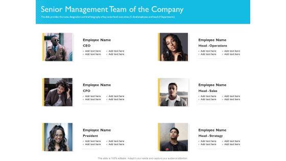 Investor_Funding_Deck_For_Hybrid_Financing_Senior_Management_Team_Of_The_Company_Infographics_PDF_Slide_1.jpg
