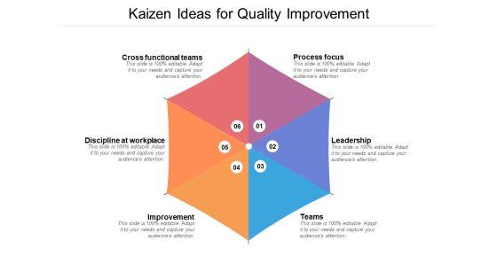 Kaizen Ideas For Quality Improvement Ppt Powerpoint Presentation Infographics Graphics Kaizen Ideas For Quality Improvement Ppt Powerpoint Presentation Infographics Graphics