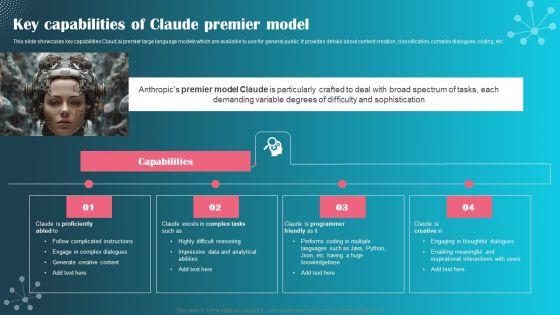 Key_Capabilities_Of_Claude_Premier_Model_Ppt_PowerPoint_Presentation_File_Gallery_PDF_Slide_1.jpg