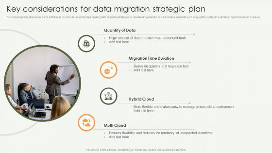 Key Considerations For Data Migration Strategic Plan Professional PDF Key Considerations For Data Migration Strategic Plan Professional PDF