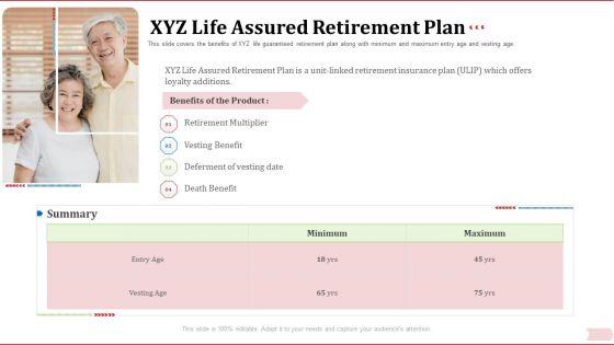 Key_Factor_In_Retirement_Planning_XYZ_Life_Assured_Retirement_Plan_Graphics_PDF_Slide_1.jpg