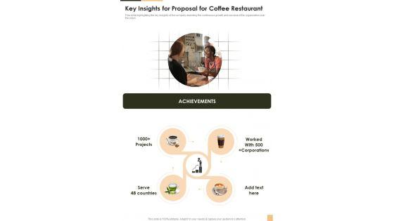 Key_Insights_For_Proposal_For_Coffee_Restaurant_One_Pager_Sample_Example_Document_Slide_1.jpg