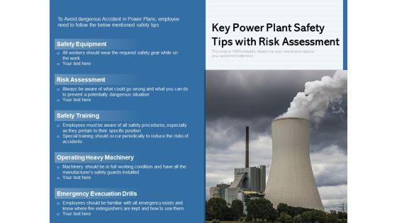 Key Power Plant Safety Tips With Risk Assessment Ppt PowerPoint Presentation File Example PDF Key Power Plant Safety Tips With Risk Assessment Ppt PowerPoint Presentation File Example PDF