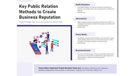 Key_Public_Relation_Methods_To_Create_Business_Reputation_Ppt_PowerPoint_Presentation_Outline_Example_PDF_Slide_1.jpg