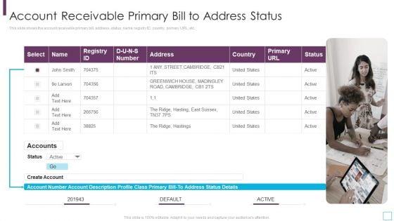 Key_Strategies_For_Account_Receivable_Primary_Bill_To_Address_Status_Icons_PDF_Slide_1.jpg