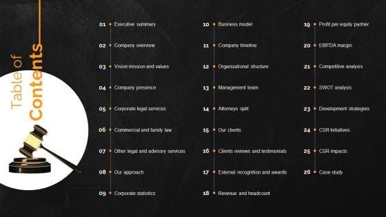 Law_And_Enforcement_Company_Profile_Table_Of_Contents_Icons_PDF_Slide_1.jpg