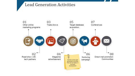 Lead Generation Activities Ppt PowerPoint Presentation Layouts Gridlines Lead Generation Activities Ppt PowerPoint Presentation Layouts Gridlines