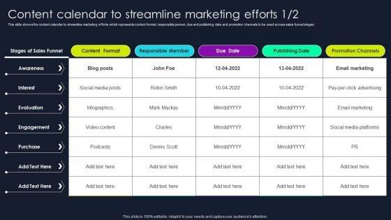 Lead_Nurturing_Tactics_For_Lead_Generation_Content_Calendar_To_Streamline_Marketing_Efforts_Summary_PDF_Slide_1.jpg