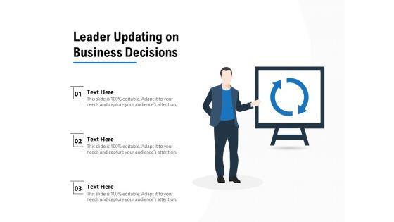 Leader_Updating_On_Business_Decisions_Ppt_PowerPoint_Presentation_Model_Influencers_PDF_Slide_1.jpg
