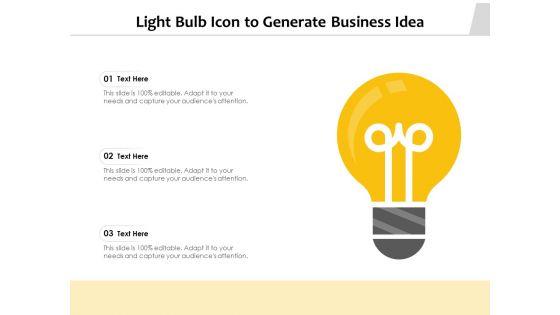 Light_Bulb_Icon_To_Generate_Business_Idea_Ppt_PowerPoint_Presentation_Pictures_Visuals_PDF_Slide_1.jpg