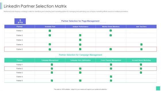 Linkedin_Marketing_For_New_Ventures_Linkedin_Partner_Selection_Matrix_Professional_PDF_Slide_1.jpg