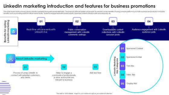 Linkedin_Marketing_Introduction_And_Features_For_Business_Promotions_Elements_PDF_Slide_1.jpg