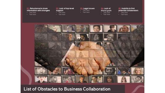 List_Of_Obstacles_To_Business_Collaboration_Ppt_PowerPoint_Presentation_File_Skills_PDF_Slide_1.jpg