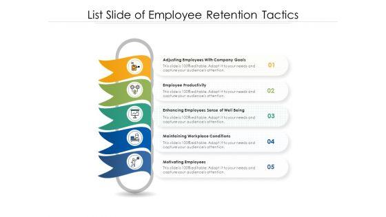 List_Slide_Of_Employee_Retention_Tactics_Ppt_PowerPoint_Presentation_File_Rules_PDF_Slide_1.jpg