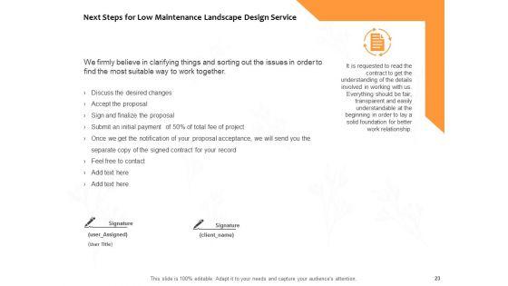 Low_Maintenance_Landscape_Design_Service_Proposal_Ppt_PowerPoint_Presentation_Complete_Deck_With_Slides_Slide_23.jpg