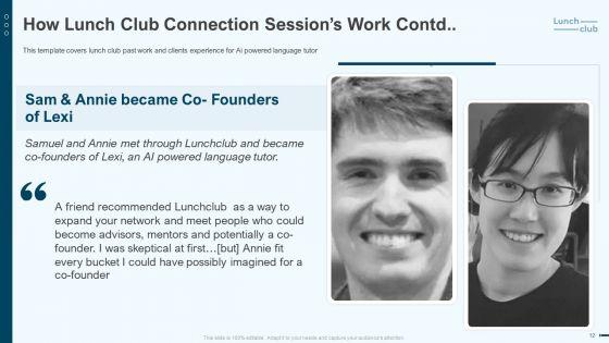 Lunchclub_Investor_Capitalizing_Elevator_Pitch_Deck_Ppt_PowerPoint_Presentation_Complete_Deck_With_Slides_Slide_12.jpg