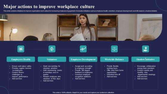 Major_Actions_To_Improve_Workplace_Culture_Ppt_Infographics_Model_PDF_Slide_1.jpg