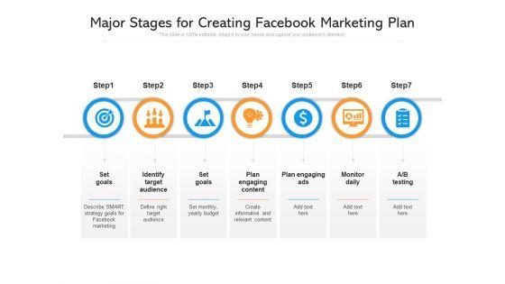 Major_Stages_For_Creating_Facebook_Marketing_Plan_Ppt_PowerPoint_Presentation_Gallery_Information_PDF_Slide_1.jpg