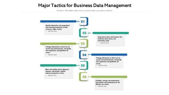 Major_Tactics_For_Business_Data_Management_Ppt_PowerPoint_Presentation_File_Show_PDF_Slide_1.jpg