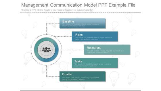 Management Communication Model Ppt Example File Management Communication Model Ppt Example File