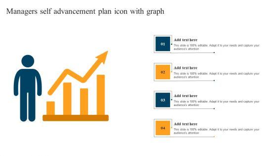 Managers_Self_Advancement_Plan_Icon_With_Graph_Guidelines_PDF_Slide_1.jpg