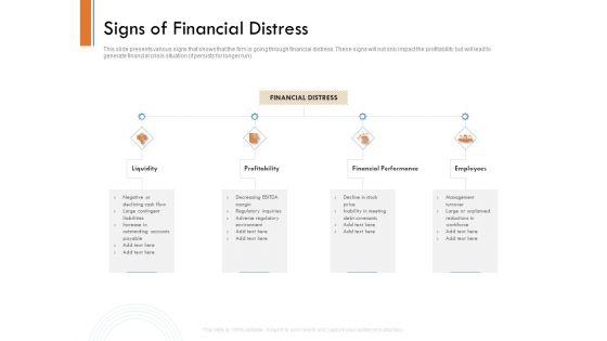 Managing_Companys_Online_Presence_Signs_Of_Financial_Distress_Formats_PDF_Slide_1.jpg