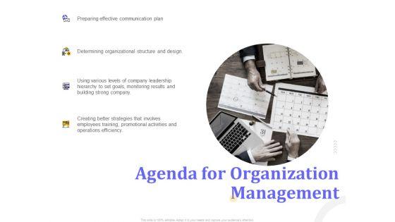 Managing_Work_Relations_In_Business_Agenda_For_Organization_Management_Ppt_Summary_Examples_PDF_Slide_1.jpg